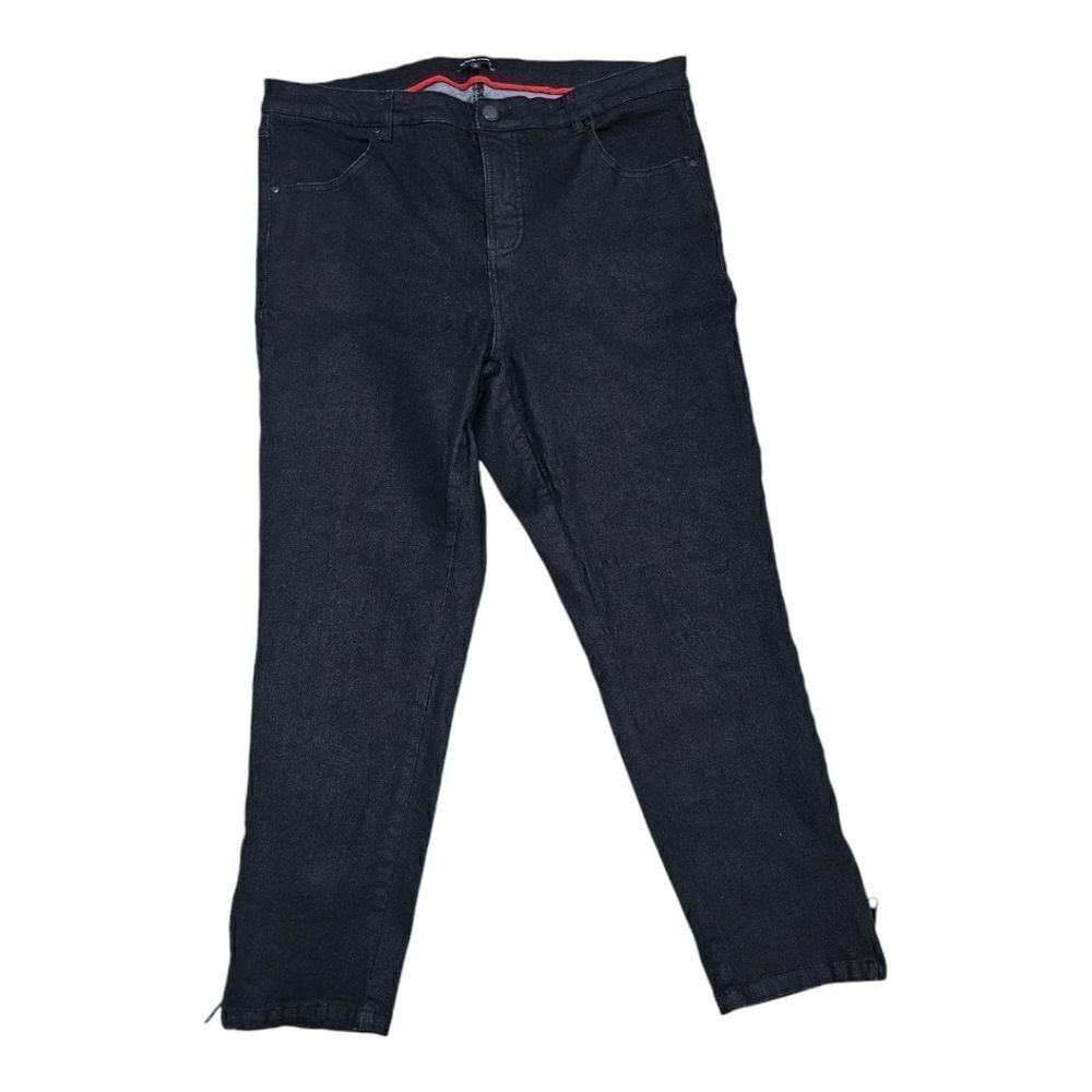 UNIVERSAL STANDARD Black Skinny‎ Leg Ankle Jeans - Size 16
